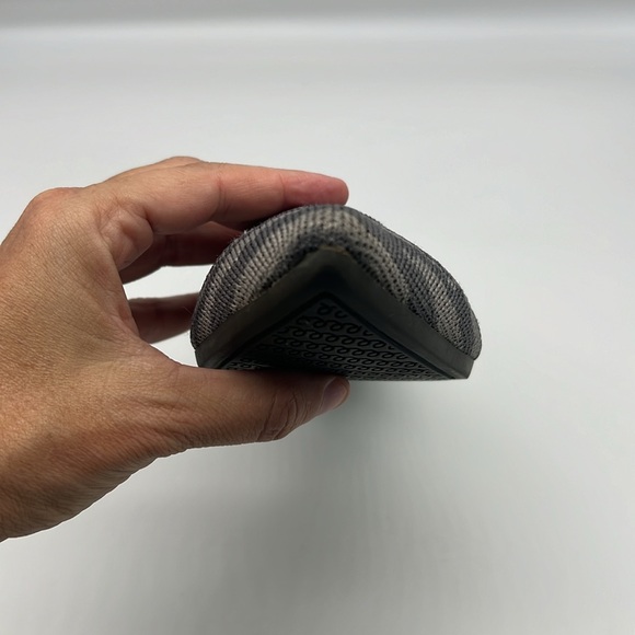 Rothy’s - The Point Gray Zebra Print Pointed Toe Ballet Flats Size 9.5 - Picture 10 of 16